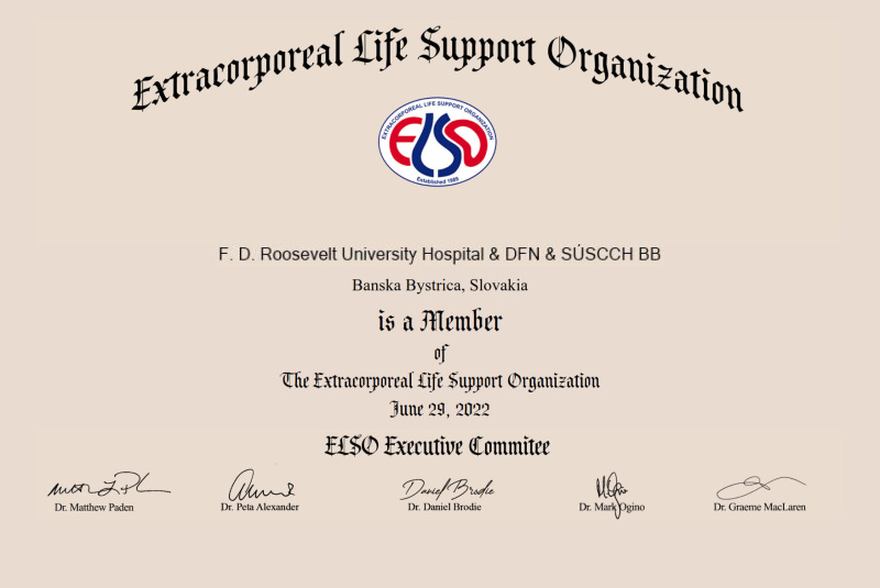 Pre lekárov / ECMO Program - foto