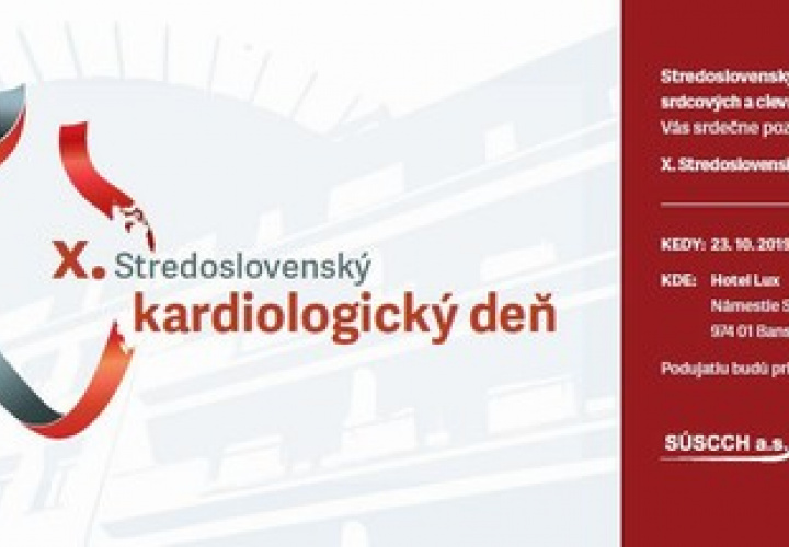 X. Stredoslovenský kardiologický deň